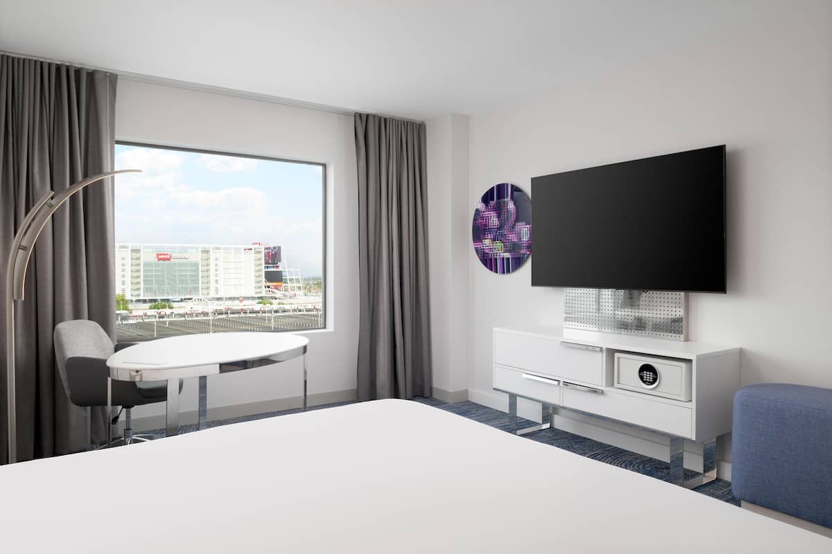 Premium bedding, pillowtop beds, in-room safe, desk