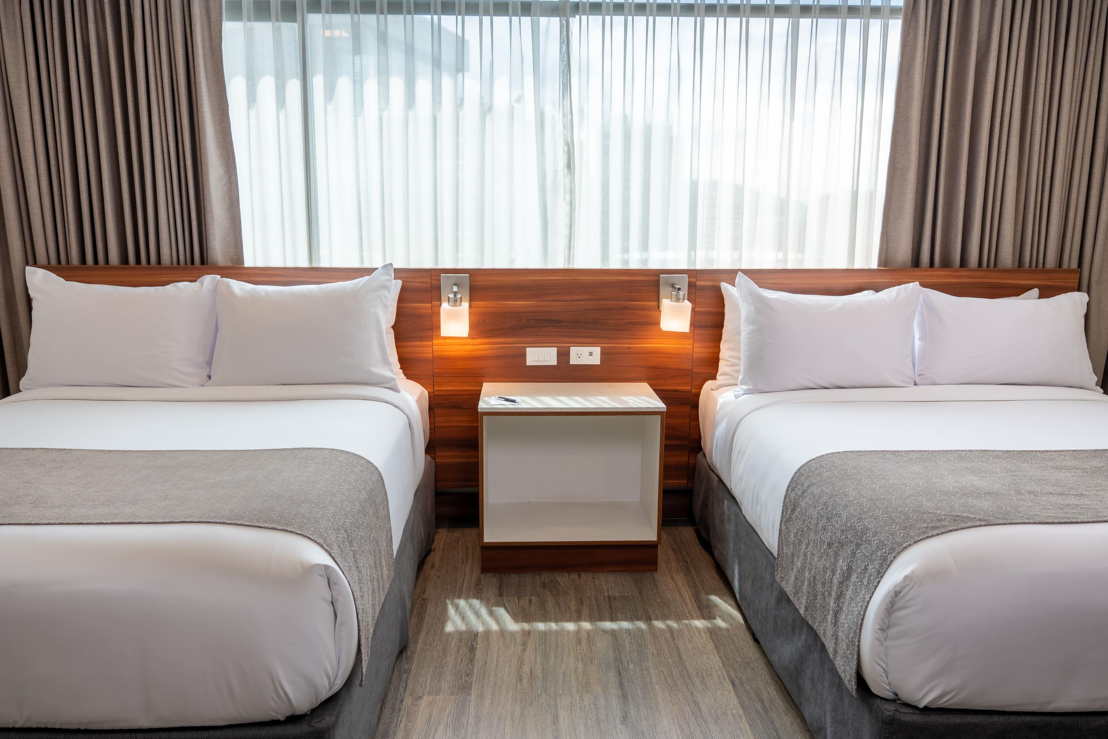 1 bedroom, Frette Italian sheets, premium bedding, down comforters