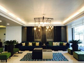 Sala de estar en el lobby