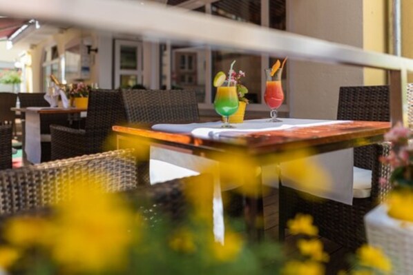 Terrace/patio - DAS CENTRAL- City Boutique Hotel (Bad Mergentheim)