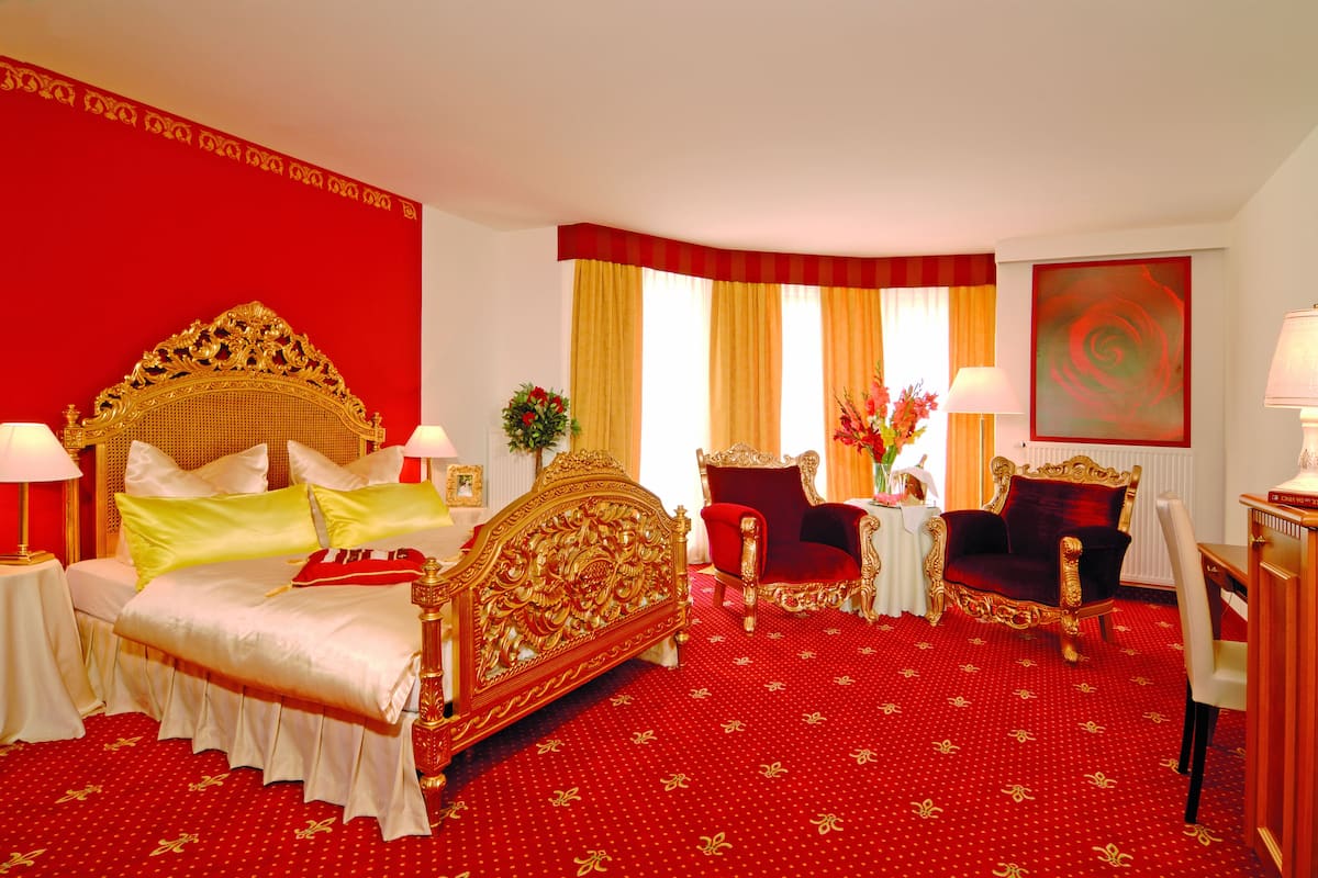 Suite | 1 Schlafzimmer, Allergikerbettwaren, Select-Comfort-Betten, Schreibtisch