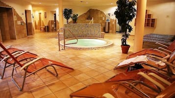 Sauna, bain à remous, hammam, soins corporels, gommages corporels