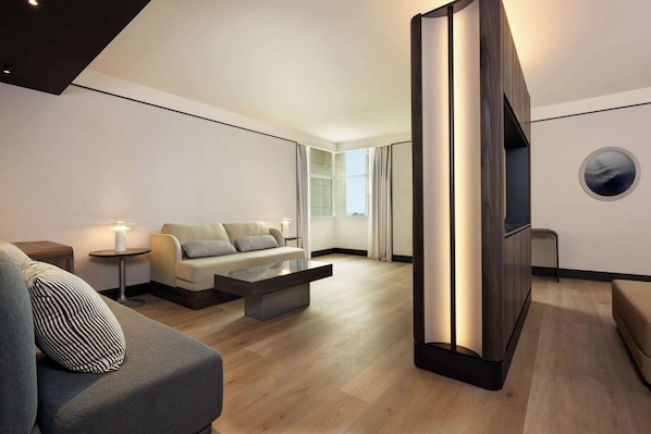 Executive-Zimmer, 1 King-Bett | Wohnbereich