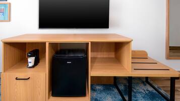 Blackout drapes, iron/ironing board, free cribs/infant beds, free WiFi