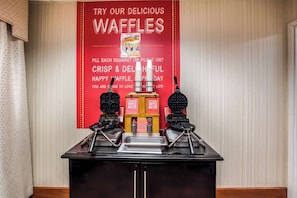 Free daily on-the-go breakfast