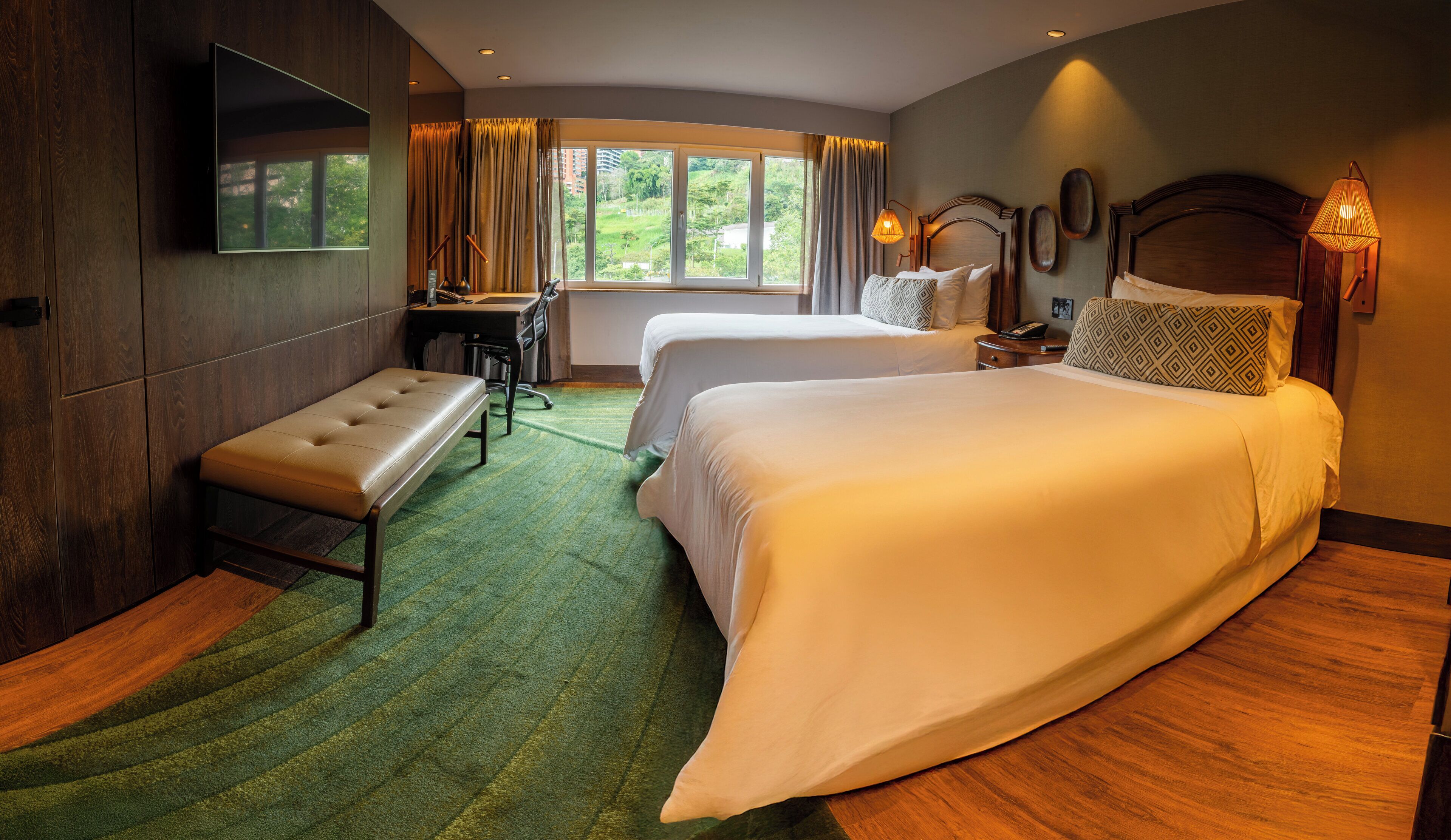 Literie de qualité supérieure, minibar, coffres-forts dans les chambres