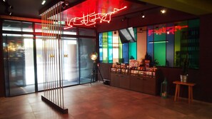 Interior entrance