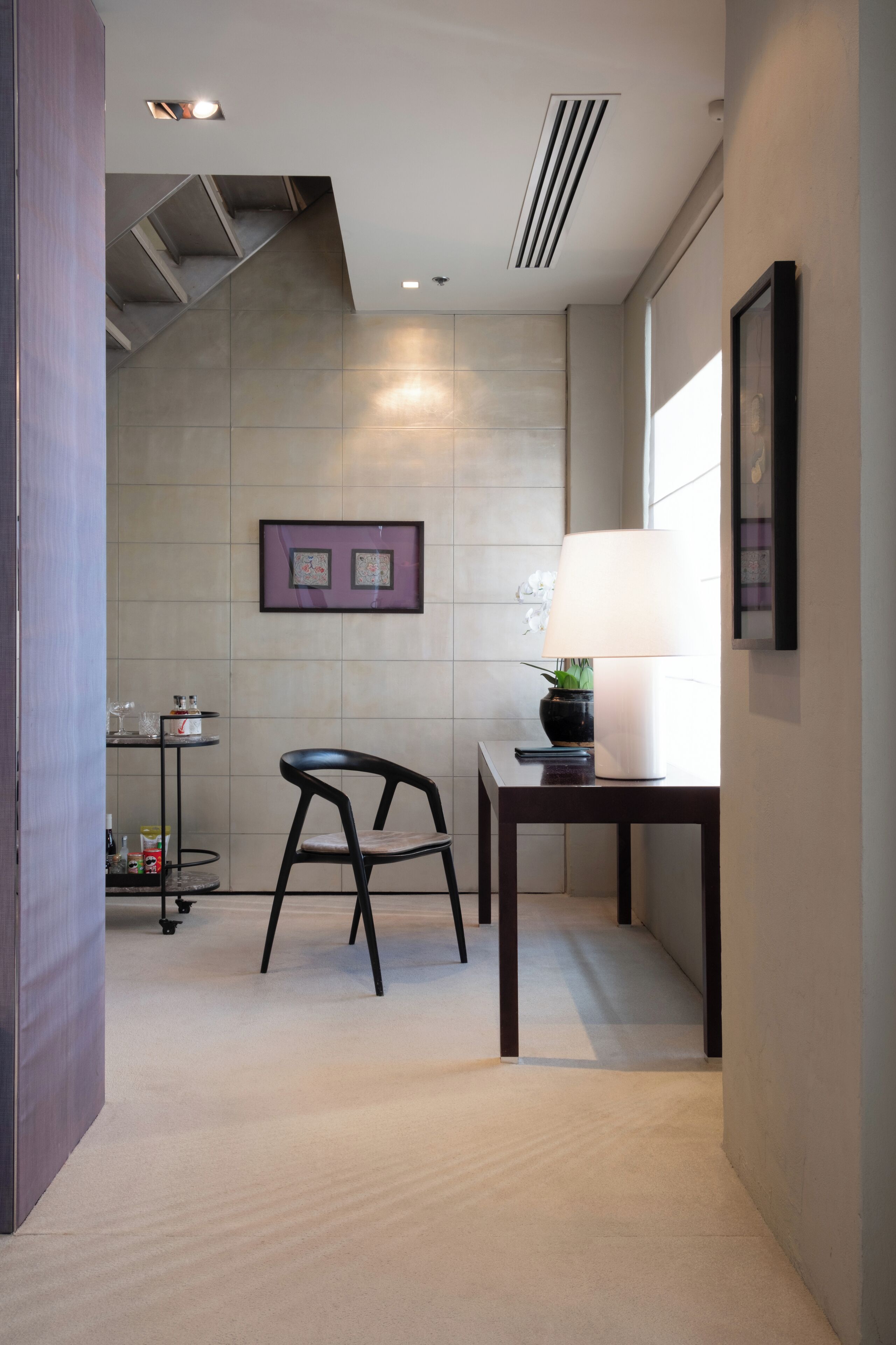 duplex penthouse | lobby sitting area