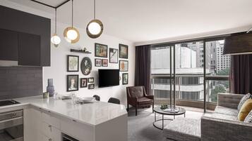 Hochwertige Bettwaren, Pillowtop-Betten, Zimmersafe