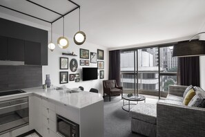 Premium bedding, pillowtop beds, in-room safe, individually furnished