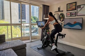 コンフォート スタジオ ダブルベッド 1 台 (Wellness) | 高級寝具、ピロートップベッド、セーフティボックス (室内)、客室ごとに異なるインテリア