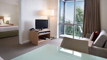 One Bedroom Apartment | Living area | LCD TV, DVD player