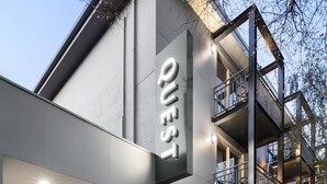 A modern building with a sign reading "QUEST St Kilda Bayside". - Quest St Kilda Bayside (St Kilda)
