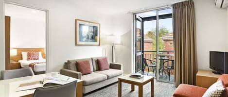 32-inch LCD TV with digital channels, TV, DVD player