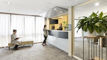 Interior entrance