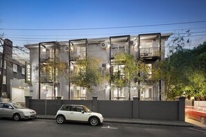 Front of property – evening/night