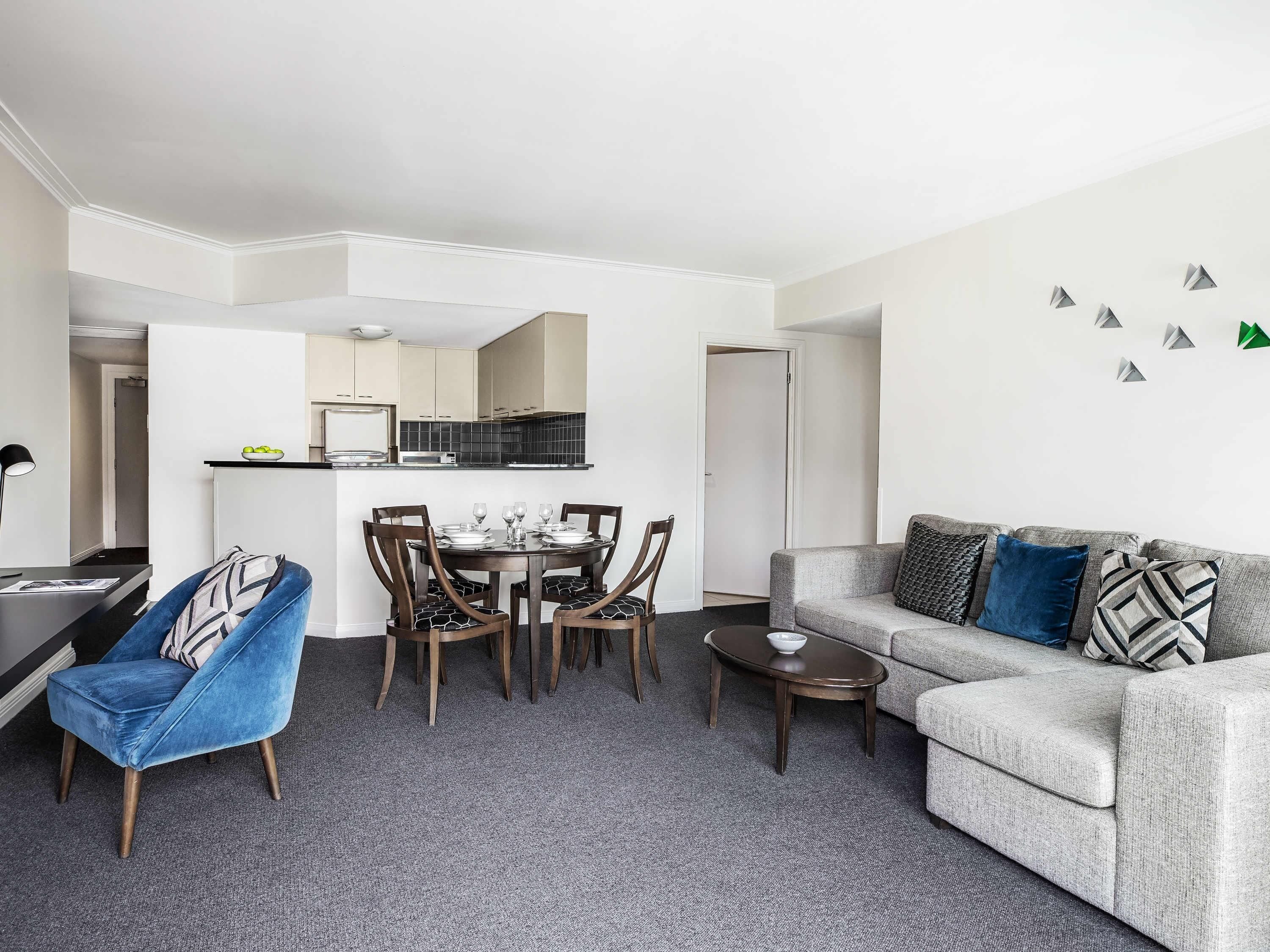 Apartment, 2 Bedrooms | Premium bedding, minibar, in-room safe, blackout curtains