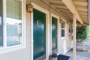 Entrada de la propiedad