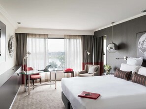 Premium bedding, minibar, in-room safe, desk