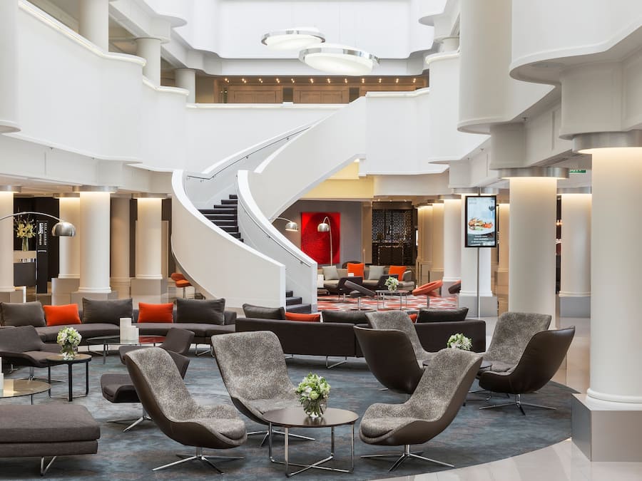 Sala de estar en el lobby