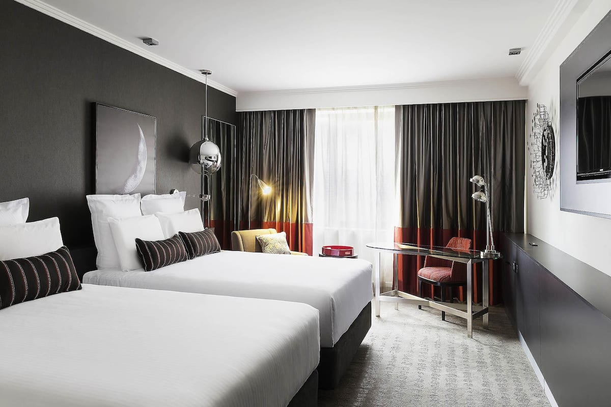 Classic Room, 2 Queen Beds | Premium bedding, minibar, in-room safe, desk