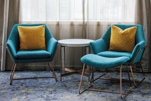 Premier King Room | Premium bedding, desk, blackout drapes, iron/ironing board