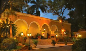 Entrada de la propiedad