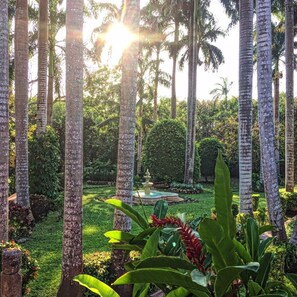 Entrada de la propiedad