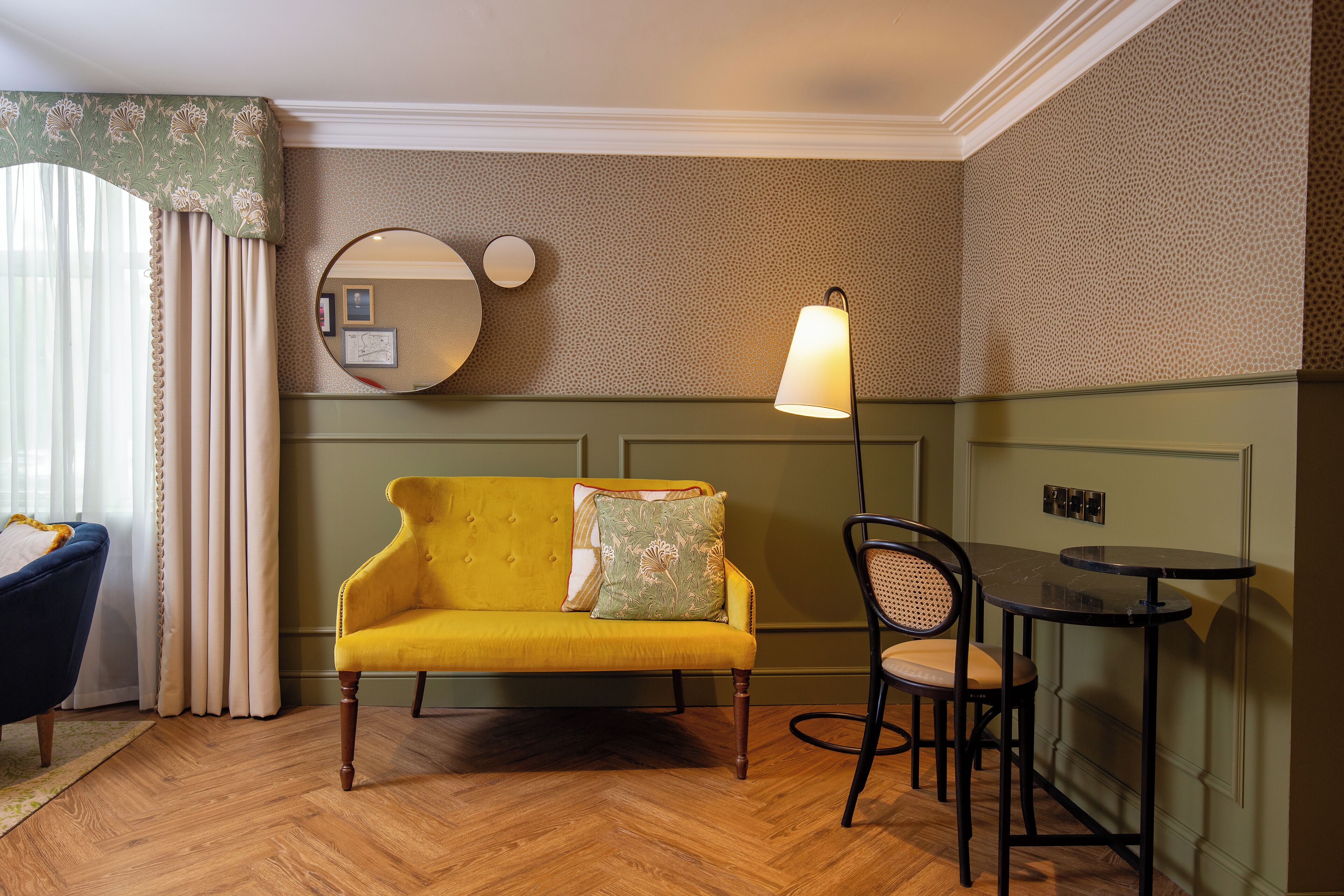 junior suite, 1 king bed (george walton) | 1 bedroom, premium bedding, in-room safe, desk