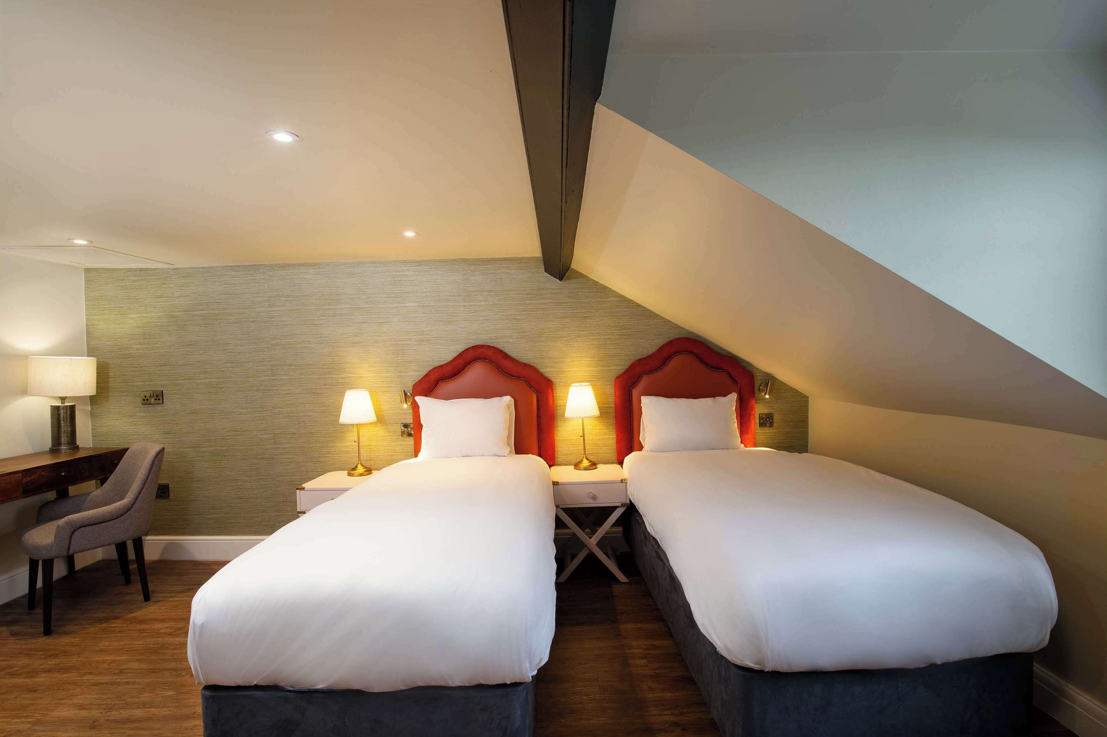 family suite, multiple beds (knavesmire attic) | 1 bedroom, premium bedding, in-room safe, desk