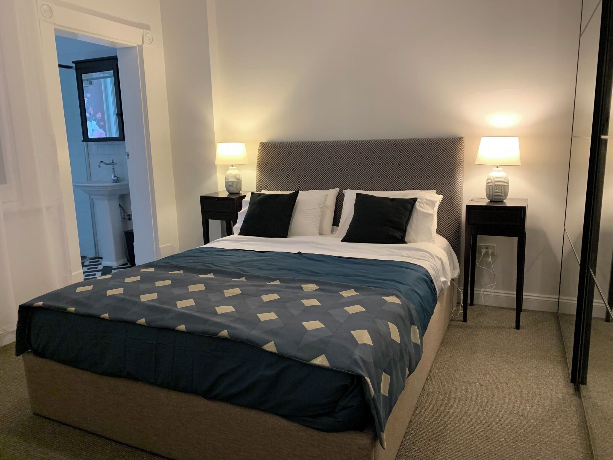 One Bedroom Apartment  | Premium bedding, individually decorated, individually furnished
