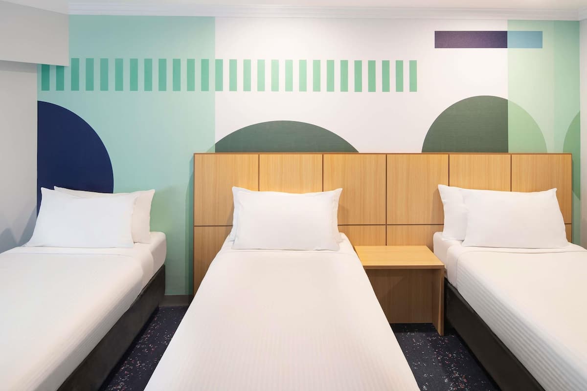 In-room safe, laptop workspace, blackout curtains, iron/ironing board