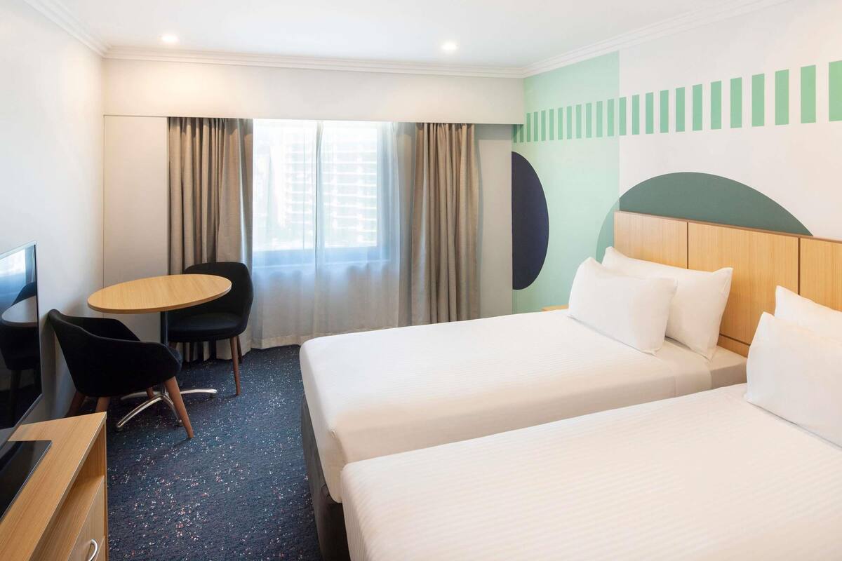 Superior Twin Room | In-room safe, laptop workspace, blackout drapes, iron/ironing board