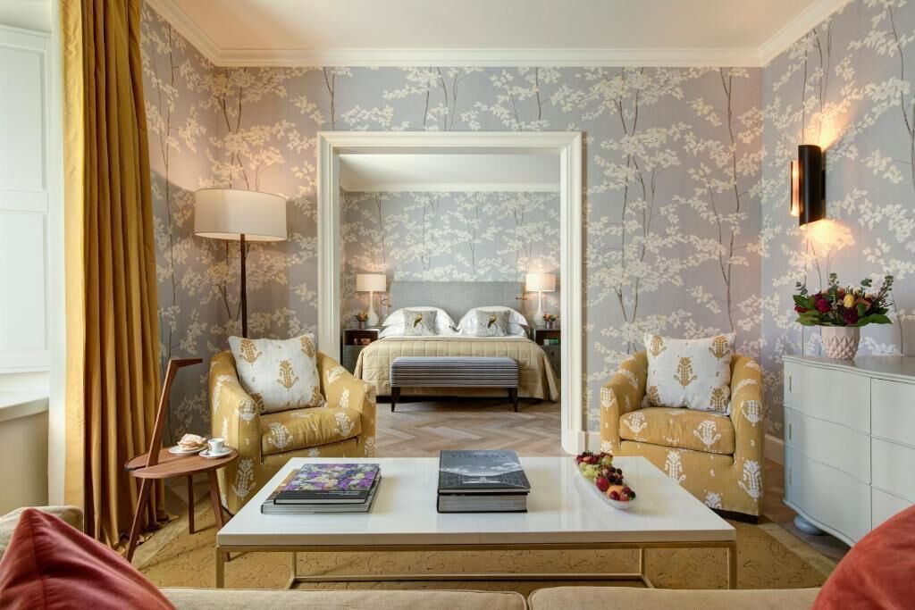 Premium bedding, down comforters, pillowtop beds, minibar