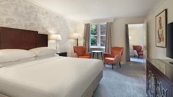 Suite junior, 1 cama King size | 1 habitación, ropa de cama de alta calidad y camas con pillow-top