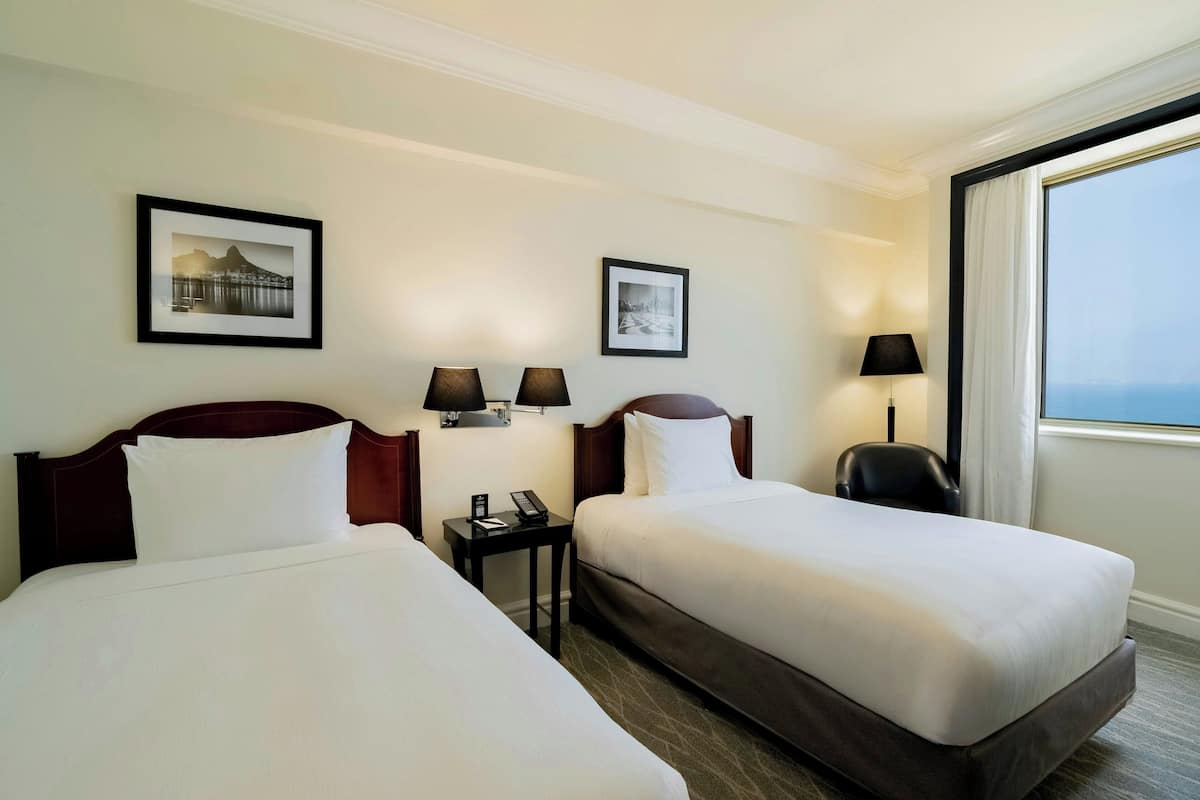Executive Room, 2 Single Beds, Ocean View | Minibar, in-room safe, desk, laptop workspace