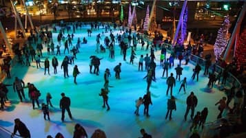 Ice skating