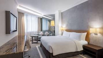 In-room safe, desk, blackout curtains, iron/ironing board