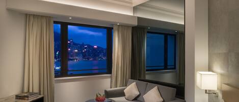 In-room safe, desk, blackout curtains, iron/ironing board
