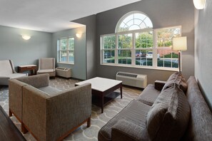 Sala de estar en el lobby