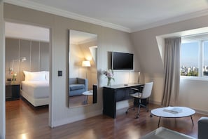 1 quarto, roupas de cama premium, frigobar, cofres nos quartos