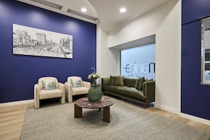 Sala de estar en el lobby