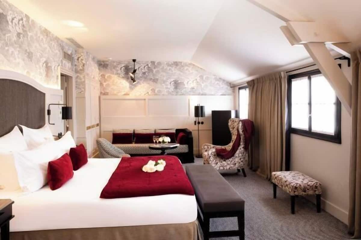 Literie hypoallergénique, minibar, coffres-forts dans les chambres