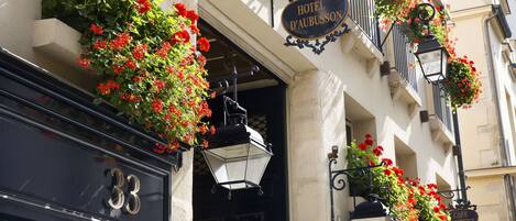 Façade de l’hébergement