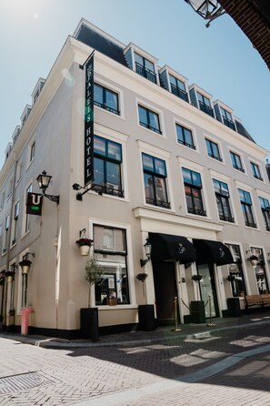 Majoituspaikan julkisivu