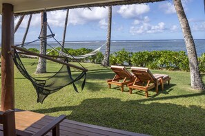 Room, 1 King Bed with Sofa bed, Beachfront (Bure) | View from room