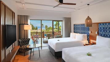 Room, Multiple Beds, Resort View (Courtyard) | Hypo-allergenic bedding, minibar, in-room safe, desk