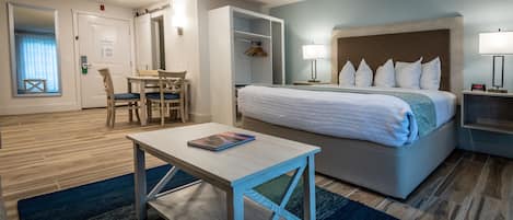 In-room safe, iron/ironing board, WiFi, bed sheets