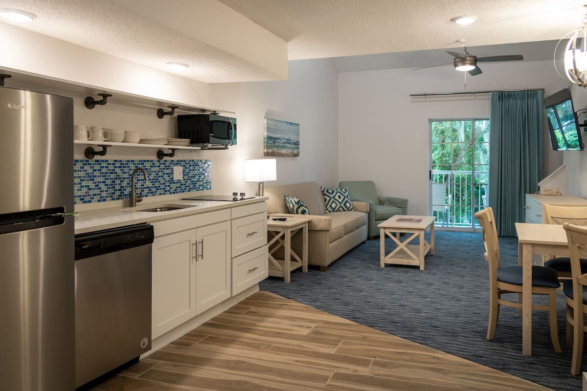 Loft (Caifornia King - Not Pet Friendly) | Living area | Flat-screen TV