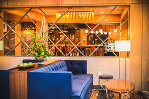 Sitteområde i lobbyen